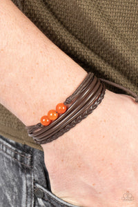 Rest Easy - Orange Bracelet