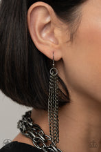 Load image into Gallery viewer, SCARFed for Attention - Black Gunmetal Necklace