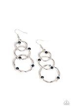 Load image into Gallery viewer, Revolving Radiance - Blue Earrings