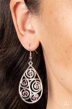 Load image into Gallery viewer, Billowy Bliss - Red Earrings