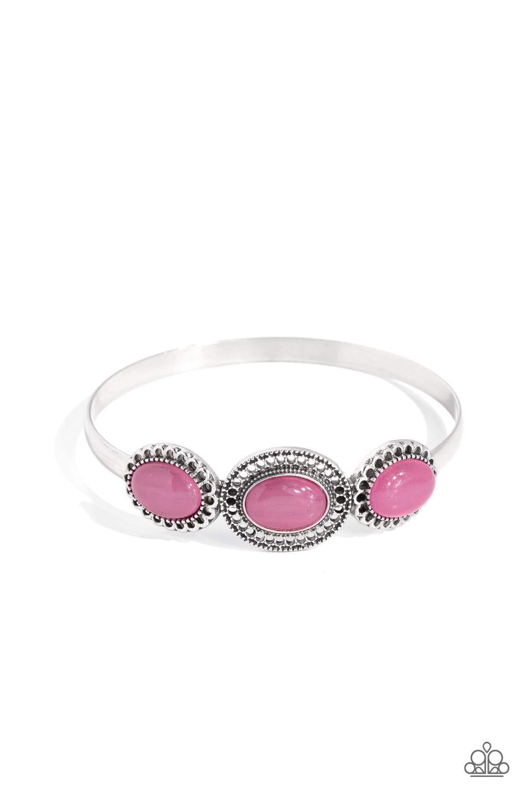 A DAYDREAM Come True - Pink Bangle Bracelet