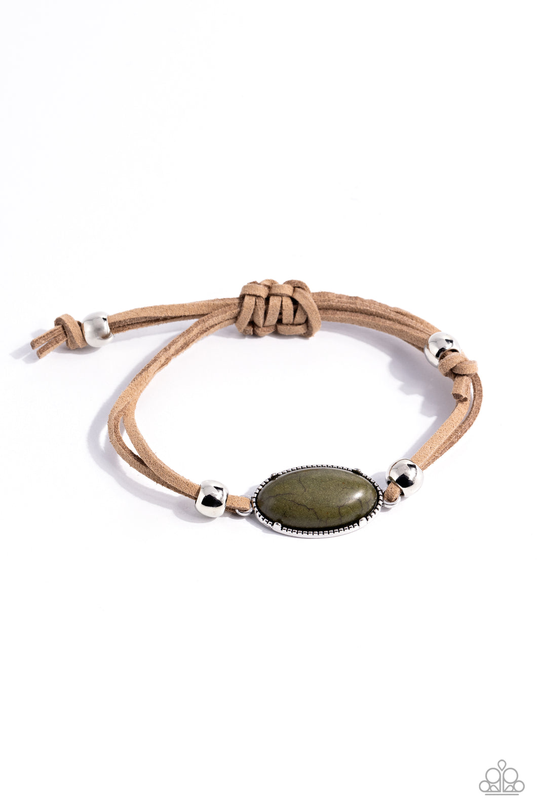 Desertscape Drive - Green Sliding Knot Bracelet