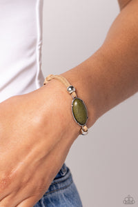 Desertscape Drive - Green Sliding Knot Bracelet