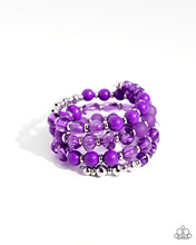 Load image into Gallery viewer, Colorful Charade - Purple Bracelet