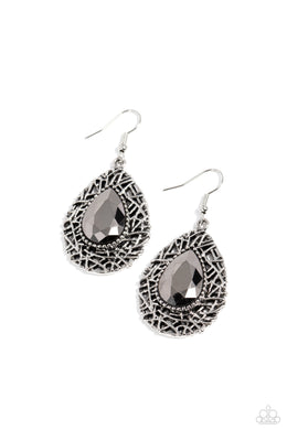 Nest Nouveau - Silver Earrings