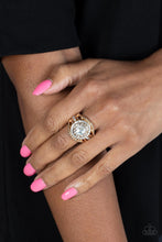 Load image into Gallery viewer, Understated Drama - Gold Ring