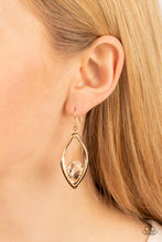 Load image into Gallery viewer, Beautifully Bejeweled - Gold Earrings