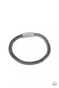 City Crusader - Black (Gunmetal) Bracelet