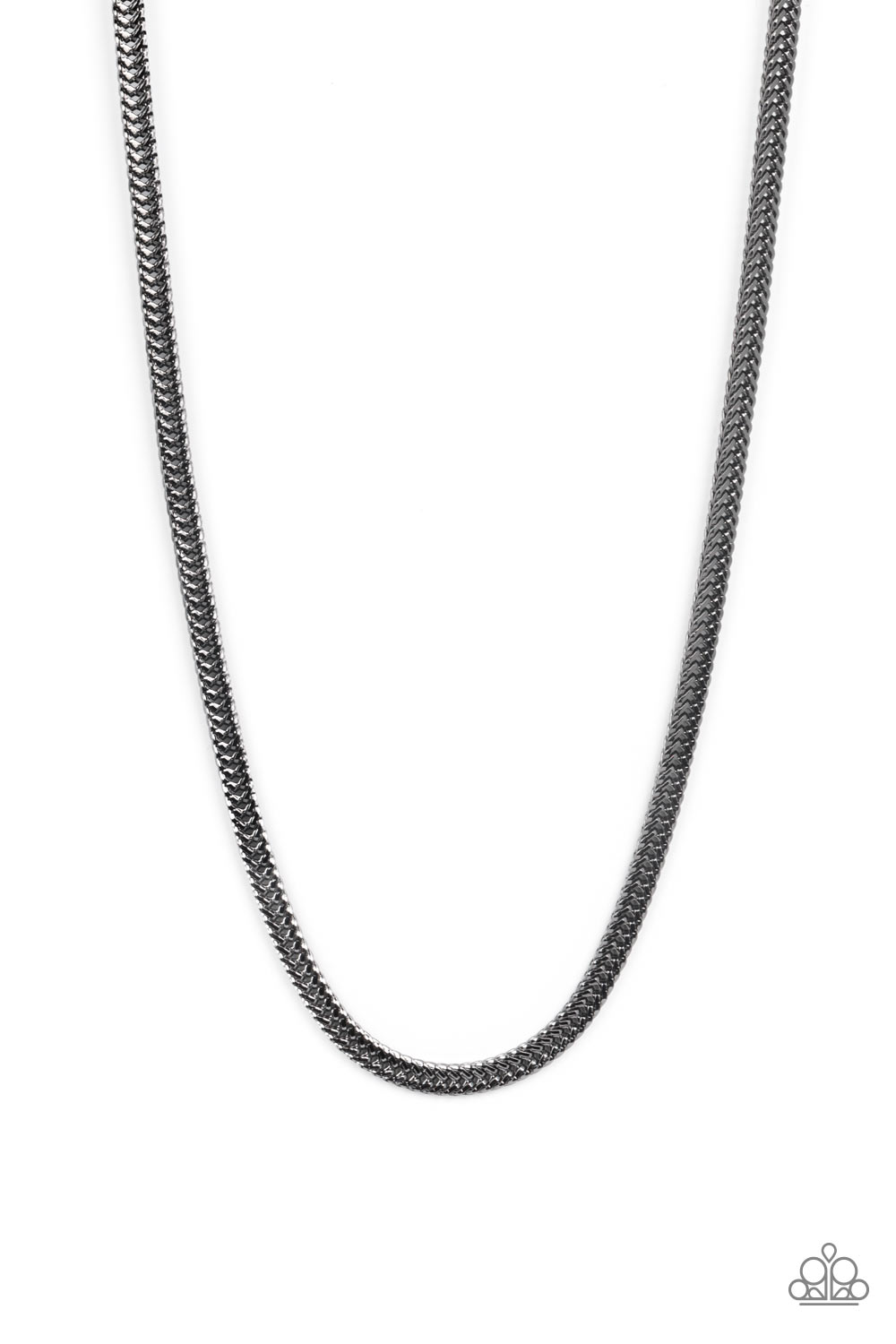 Downtown Defender - Black (Gunmetal) Necklace