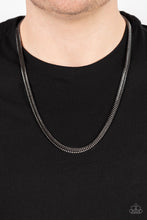 Load image into Gallery viewer, Downtown Defender - Black (Gunmetal) Necklace