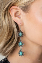 Load image into Gallery viewer, Desertscape Dweller - Blue Earrings