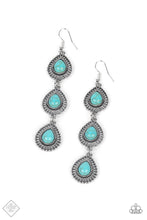 Load image into Gallery viewer, Desertscape Dweller - Blue Earrings