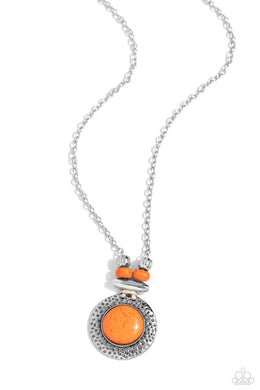 Archipelago Artisan - Orange Necklace