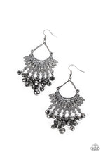 Load image into Gallery viewer, Chromatic Cascade - Black Gunmetal Earrings