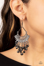 Load image into Gallery viewer, Chromatic Cascade - Black Gunmetal Earrings