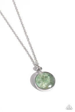 Geo Mine - Green Necklace