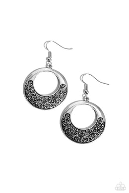 Secret Vineyards - Silver Earrings