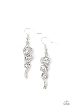 Load image into Gallery viewer, Highly Flammable - White Earrings