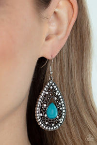 Cloud Nine Couture - Blue Earrings