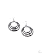 Load image into Gallery viewer, Contemporary Culture - Black Earrings