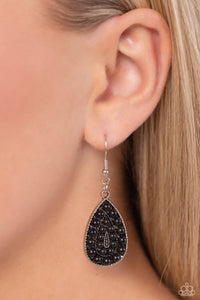 Rural Replica - Black Earrings
