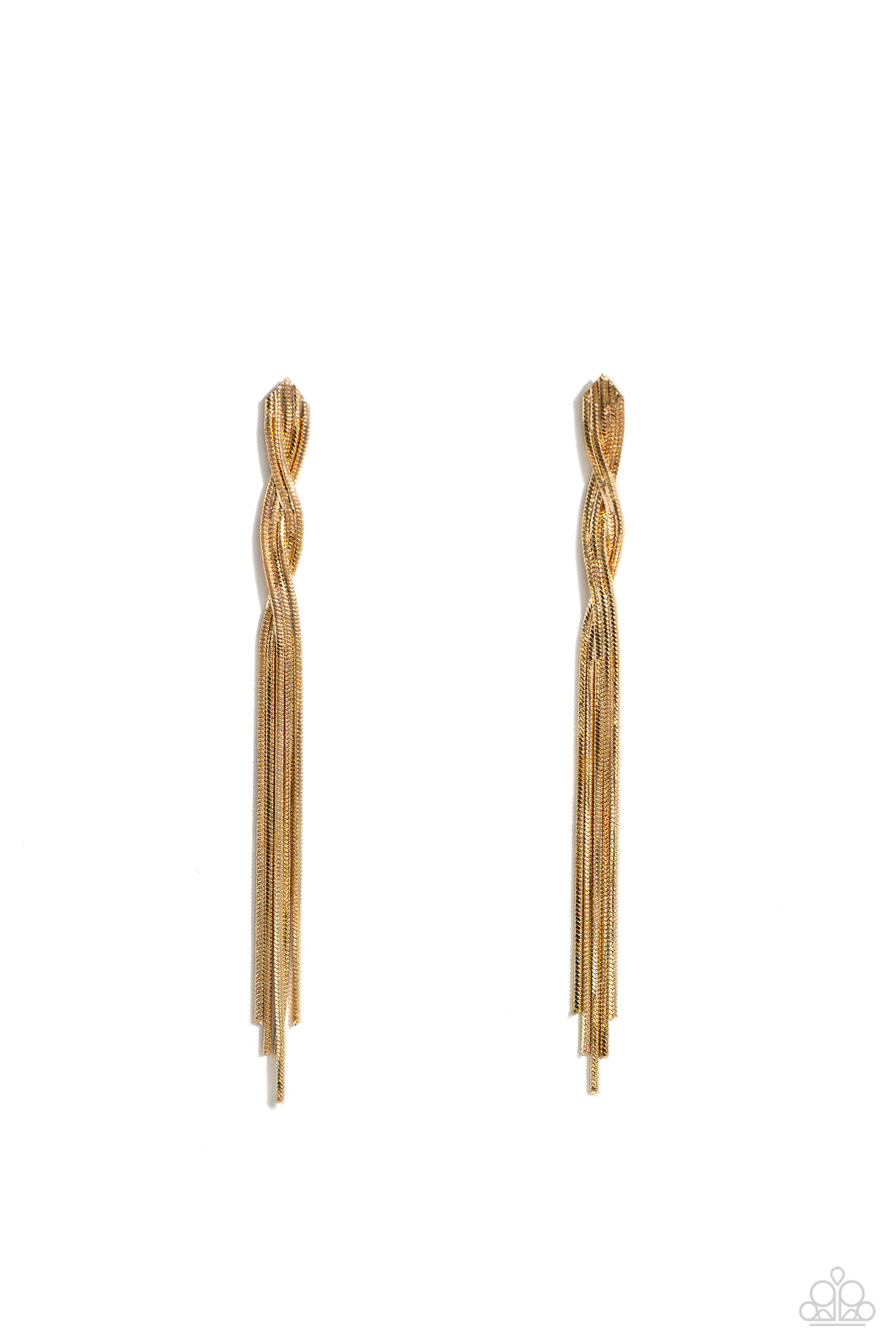 Ropin Rodeo Queen - Gold Post Earrings