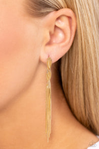 Ropin Rodeo Queen - Gold Post Earrings