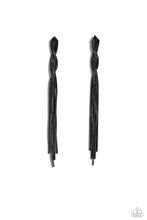 Load image into Gallery viewer, Ropin Rodeo Queen - Black Gunmetal Post Earrings