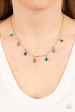 Load image into Gallery viewer, Carefree Charmer - Green Necklace