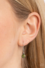 Load image into Gallery viewer, Carefree Charmer - Green Necklace