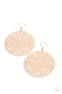 The Whole Nine VINEYARDS - Rose Gold Earrings