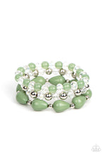 Load image into Gallery viewer, Beachside Brunch - Green Set of Bracelets