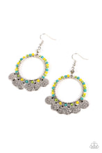 Load image into Gallery viewer, Bohemian Beach Blast - Green Earrings