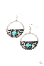 Load image into Gallery viewer, Sandstone Prairie - Blue Earrings