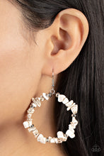 Load image into Gallery viewer, Mineral Mantra - White Earrings
