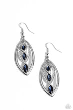 Load image into Gallery viewer, Extra Exuberant - Blue Earrings