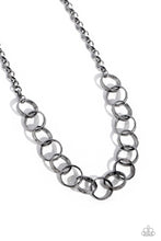 Load image into Gallery viewer, Metro Medley - Black Gunmetal Necklace