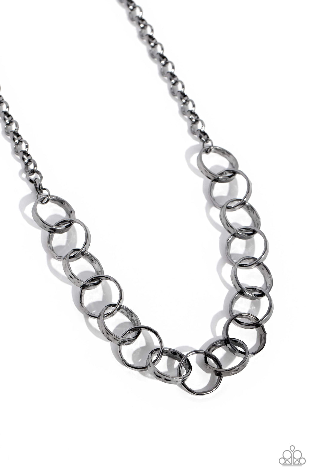 Metro Medley - Black Gunmetal Necklace