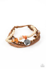 Load image into Gallery viewer, Treetop Trail Guide - Orange Bracelet