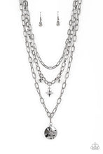 Load image into Gallery viewer, Under the Northern Lights - Black Gunmetal Necklace