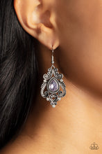 Load image into Gallery viewer, Palace Perfection - Purple Earrings
