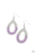 Load image into Gallery viewer, Lucid Luster - Purple Earrings