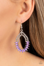 Load image into Gallery viewer, Lucid Luster - Purple Earrings