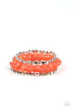Load image into Gallery viewer, Seaside Siesta - Orange Set of Bracelets