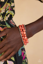 Load image into Gallery viewer, Seaside Siesta - Orange Set of Bracelets