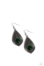 Load image into Gallery viewer, SOUL-ar Flare - Green Earrings
