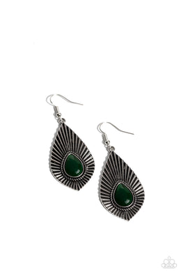 SOUL-ar Flare - Green Earrings