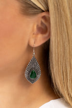Load image into Gallery viewer, SOUL-ar Flare - Green Earrings