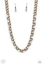 Load image into Gallery viewer, Major Moxie - Brass Necklace