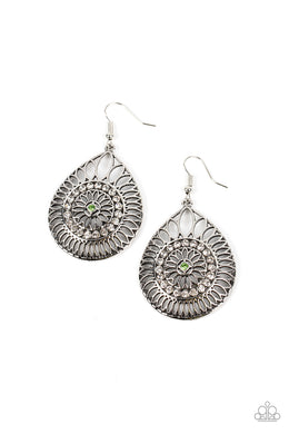 Summer Sojourn - Green Earrings